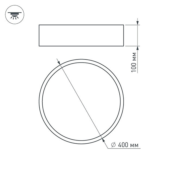 Трековый светодиодный светильник Arlight Mag-Laser-45-L480-27W Warm3000 032648 в Санкт-Петербурге