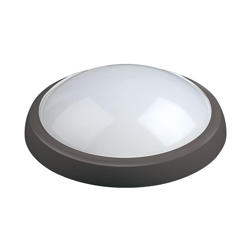 Пылевлагозащитный светодиодный светильник (07775) Uniel 5500K ULW-O02-7W/DW IP54 Black в Санкт-Петербурге