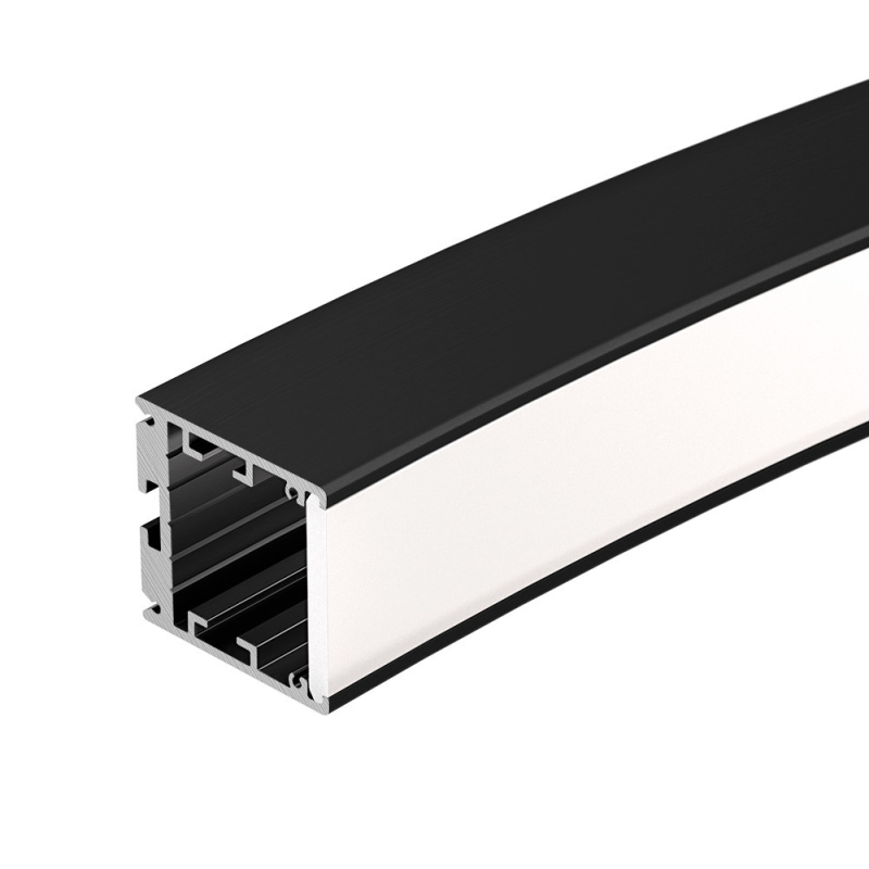 Алюминиевый профиль Arlight SL-ARC-3535-D320-N90 BLACK (260мм, дуга 1 из 4) 032677 в Санкт-Петербурге