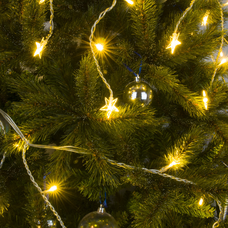 Светодиодная бахрома Eurosvet 100-002 теплый белый 1,8*0,5м IP20 в Санкт-Петербурге