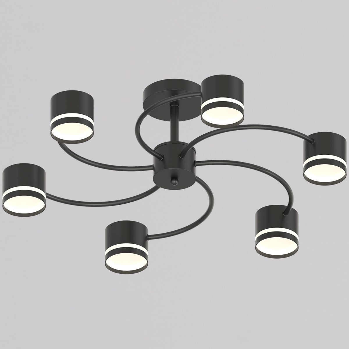 Люстра на штанге Reluce 26730-0.3-06 GX53 BK в Санкт-Петербурге