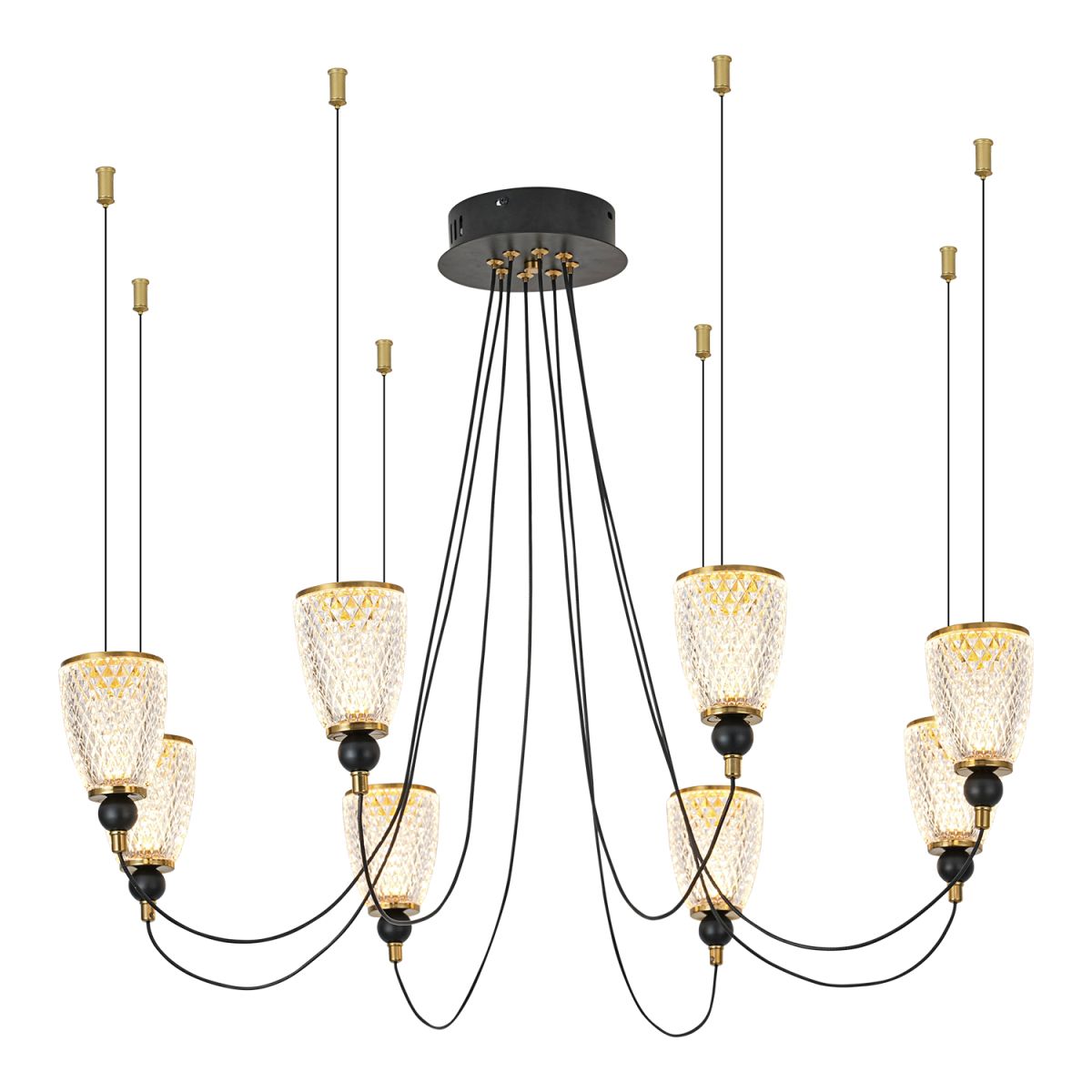 Подвесная люстра Lussole LSP-4019 в #REGION_NAME_DECLINE_PP#