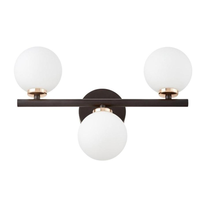 Настенный светильник Lumina Deco Marsiada LDW 6033-3 BK+F.GD в Санкт-Петербурге