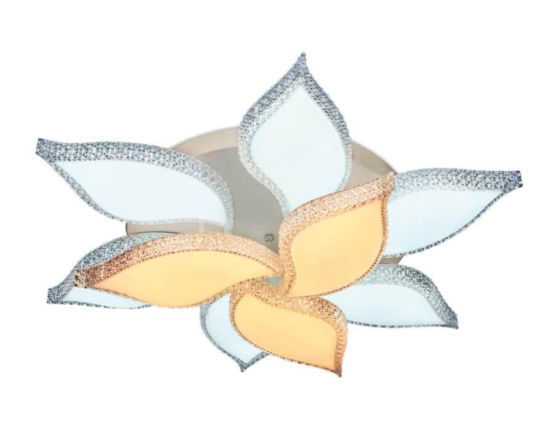 Потолочная светодиодная светодиодная люстра Ambrella Light Orbital Classic FK215/9 WH 162W D780 в Санкт-Петербурге