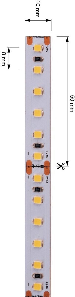 Светодиодная лента Deko-Light 24В 2835 100Вт 3000K 5м IP20 840122 в Санкт-Петербурге