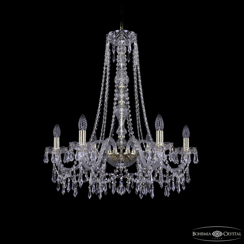 Подвесная люстра Bohemia Ivele Crystal 1403/6/240/h-76 G в Санкт-Петербурге