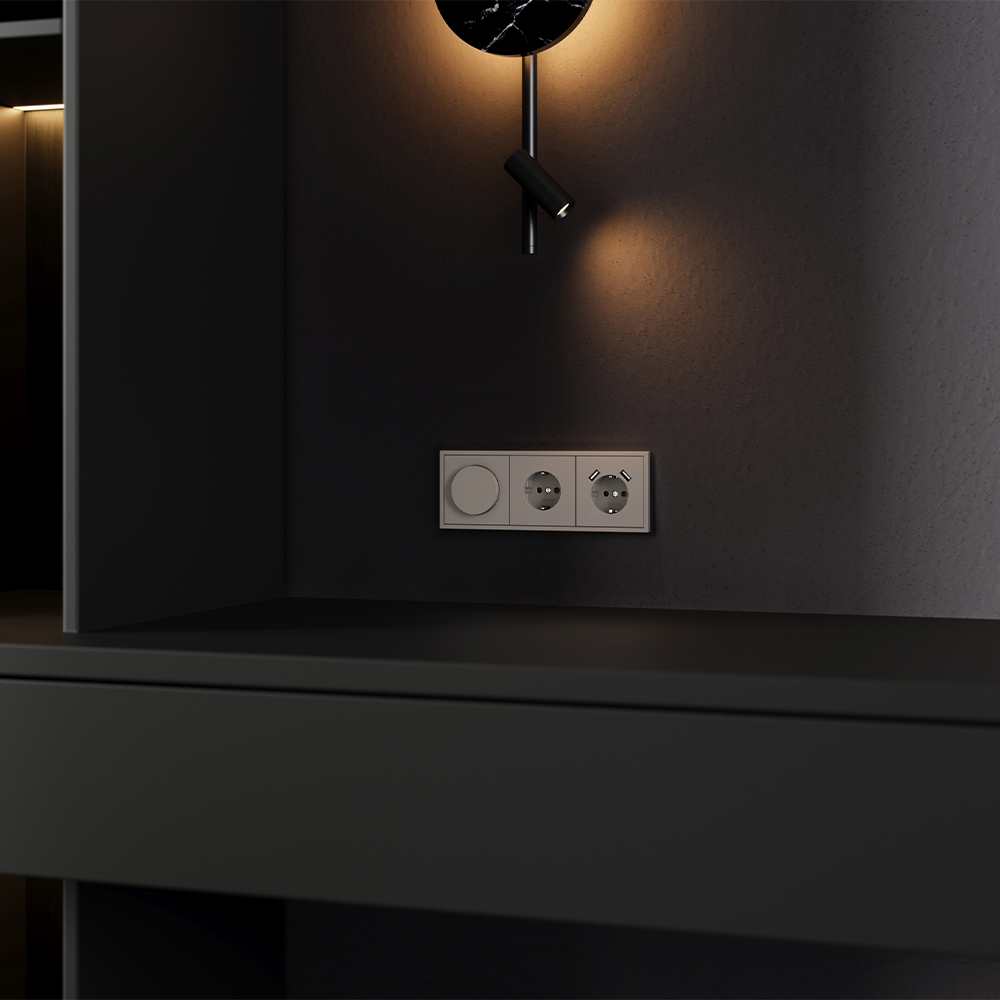 Накладка для светорегулятора поворотно-нажимного Voltum S70 (капучино) VLS002014 в Санкт-Петербурге