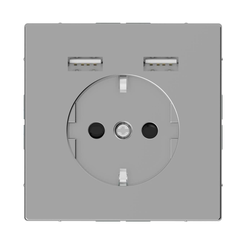 Розетка компьютерная USBx2 Schneider Electric Merten D-Life MTN2366-6036 в Санкт-Петербурге