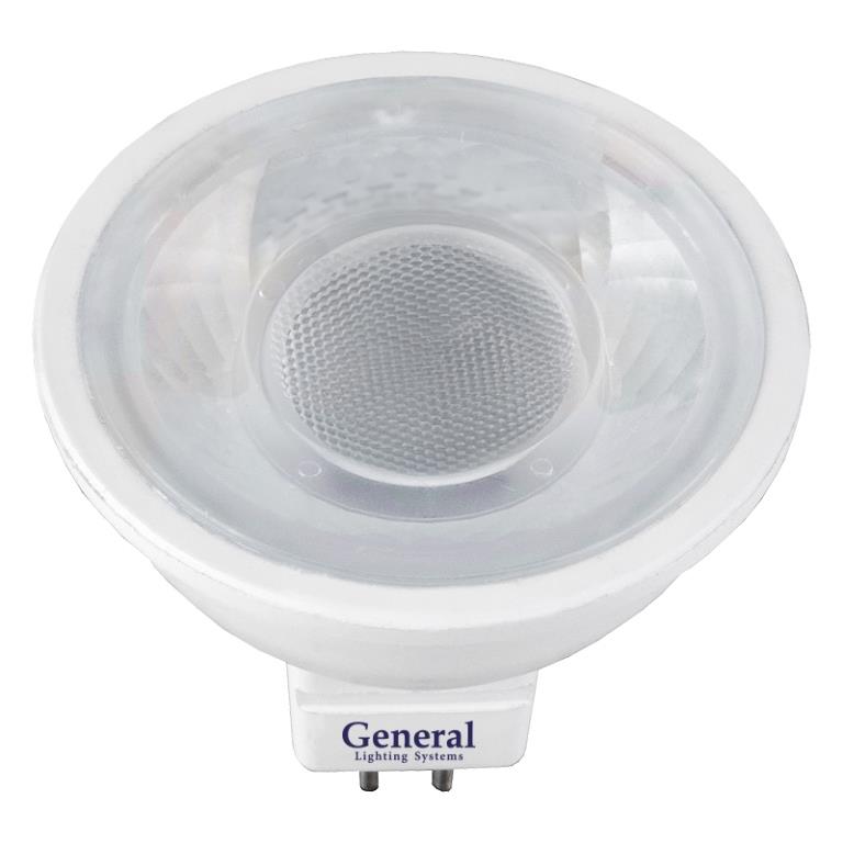 Светодиодная лампа General GLDEN-MR16-8-230-GU5.3-6500 636300 в Санкт-Петербурге