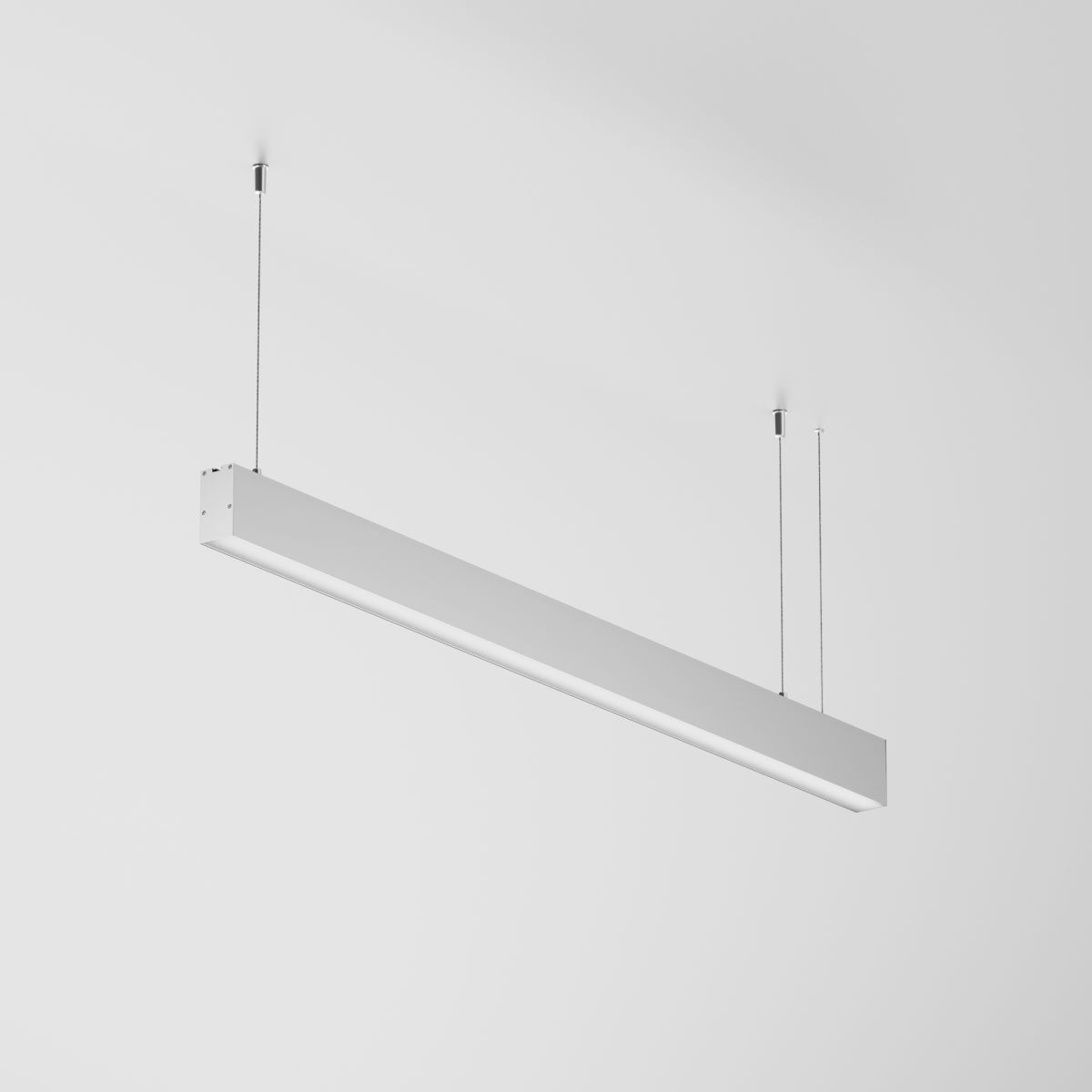 Линейный подвесной светильник Maytoni Technical 4000K 35x67 (Серебро, 1 м) LL312036 в #REGION_NAME_DECLINE_PP#