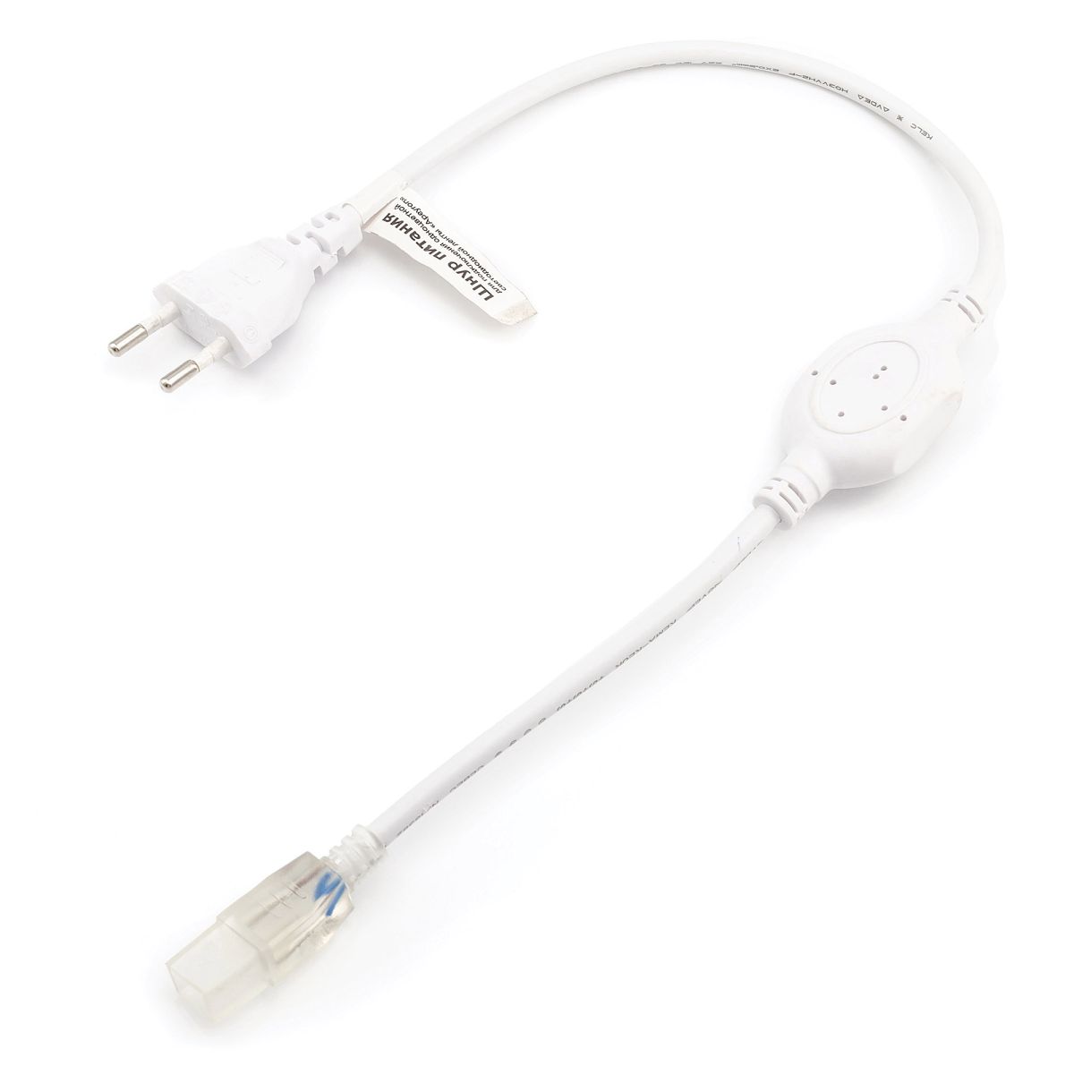 Шнур питания для светодиодной ленты 220В, smd2835, 120д/м IP44. (для арт. O17-07, O17-08, O17-09) OGM PS3-77 в Санкт-Петербурге