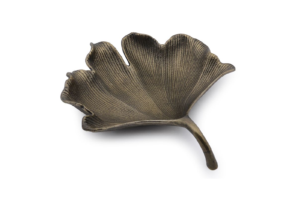 Блюдо декоративное Лист гинкго Garda Decor 69-1117210 в #REGION_NAME_DECLINE_PP#