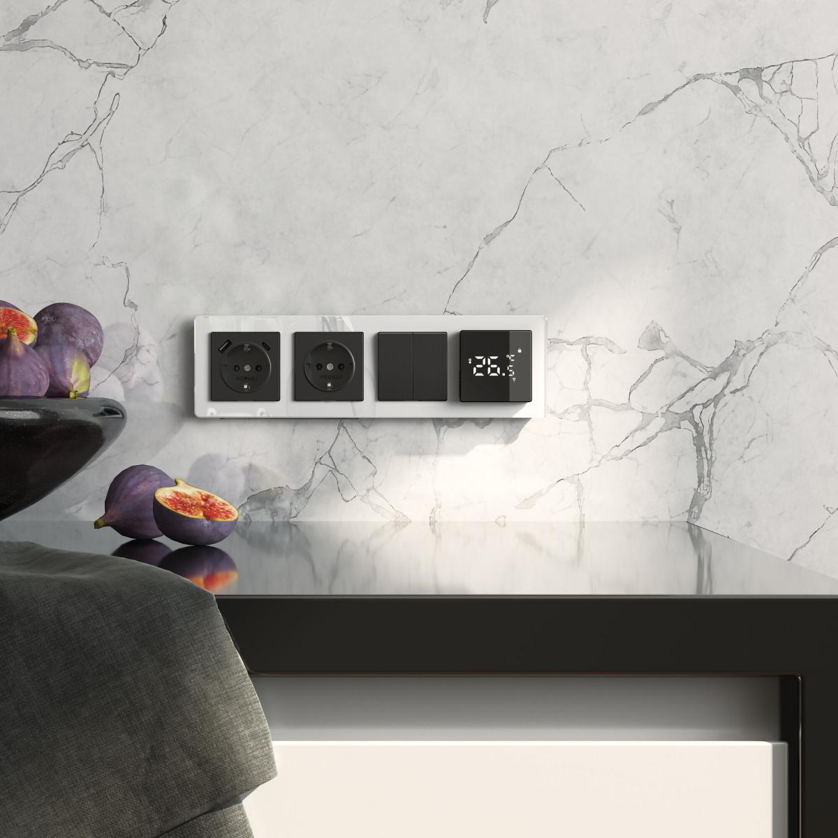 Рамка на 4 поста Werkel Acrylic белый 4690389190520 W0042701 a062131 в Санкт-Петербурге