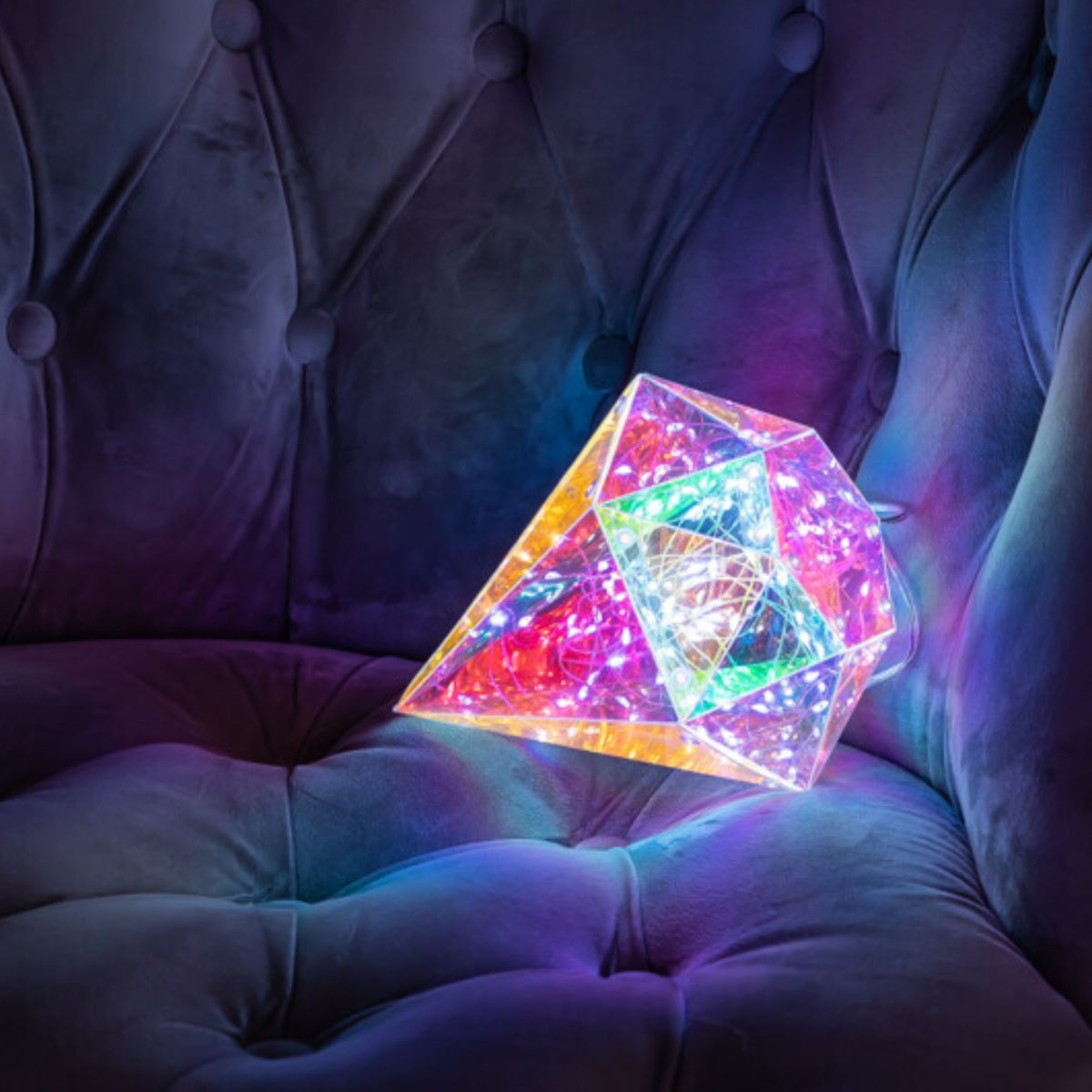 Светильник декоративный Брильянт на батарейках Uniel ULD-R507 3АА DIAMOND UL-00011057 в Санкт-Петербурге