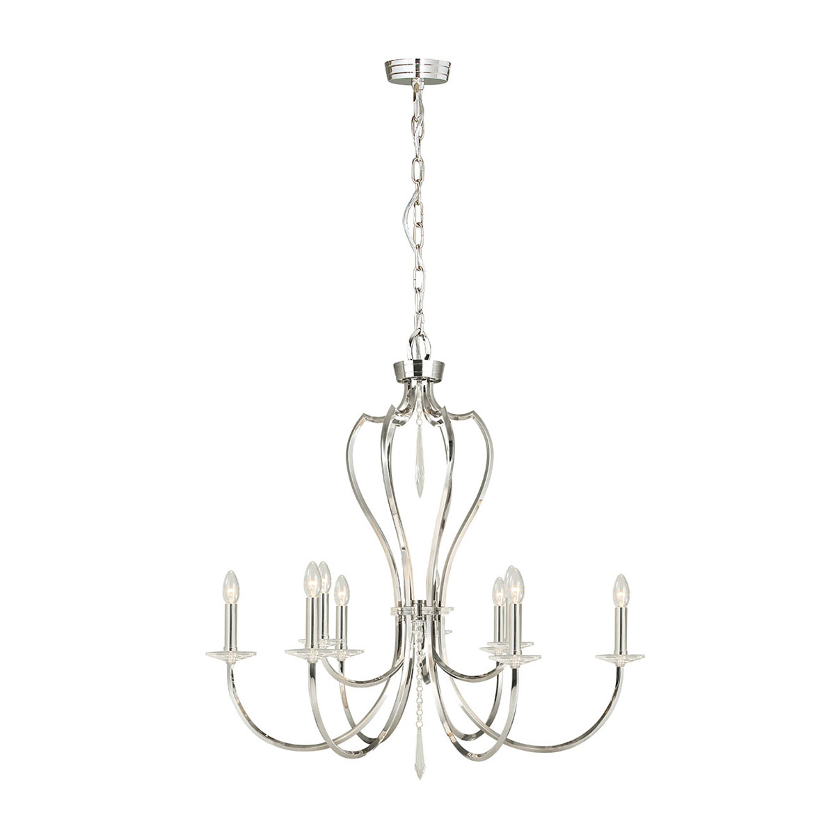 Подвесная люстра Elstead Lighting Pimlico PM9-PN в #REGION_NAME_DECLINE_PP#