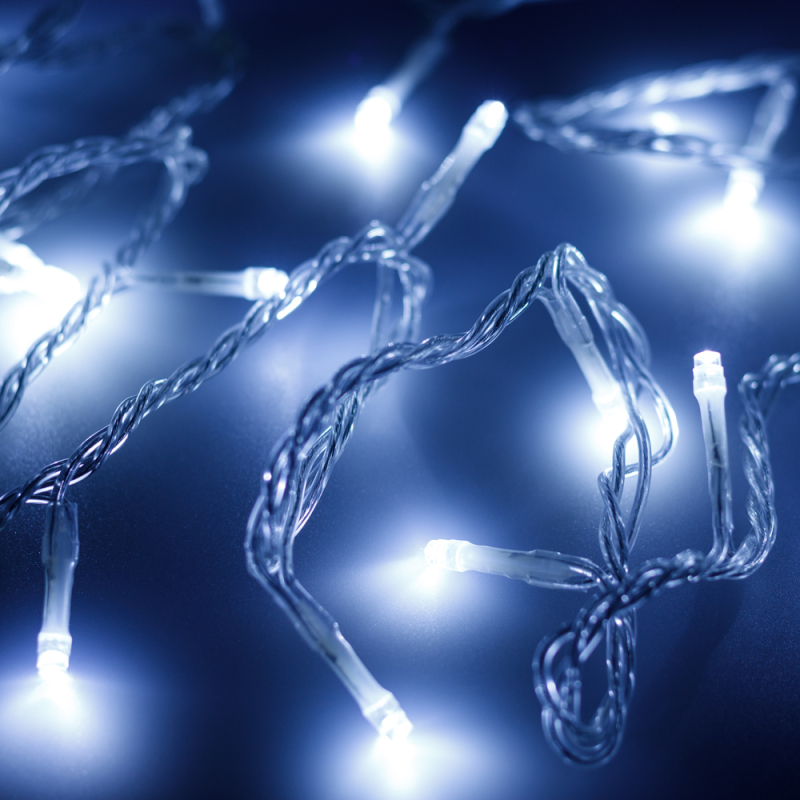 Светодиодная гирлянда Arlight ARD-String-Home-5000-Clear-50LED-Flash White 025752 в Санкт-Петербурге