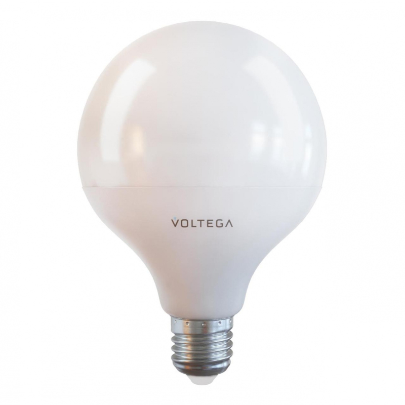 Лампа светодиодная Voltega E27 15W 4000К шар матовый VG2-G95E27cold15W 7087 в Санкт-Петербурге