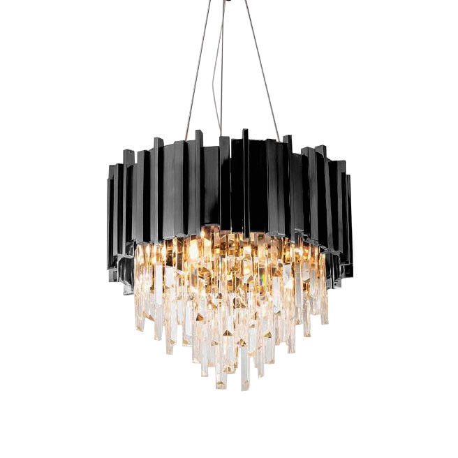 Подвесная люстра Delight Collection Barclay A006-400 L4 br.dark nickel в Санкт-Петербурге