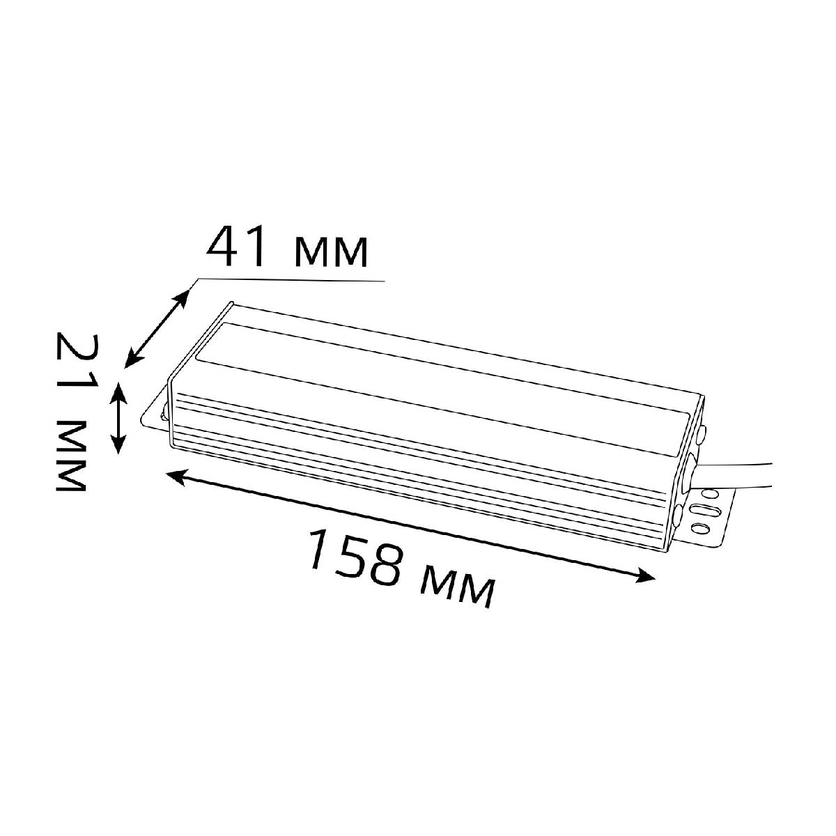 Блок питания Gauss 75Вт DC24 IP66 202022075 в Санкт-Петербурге