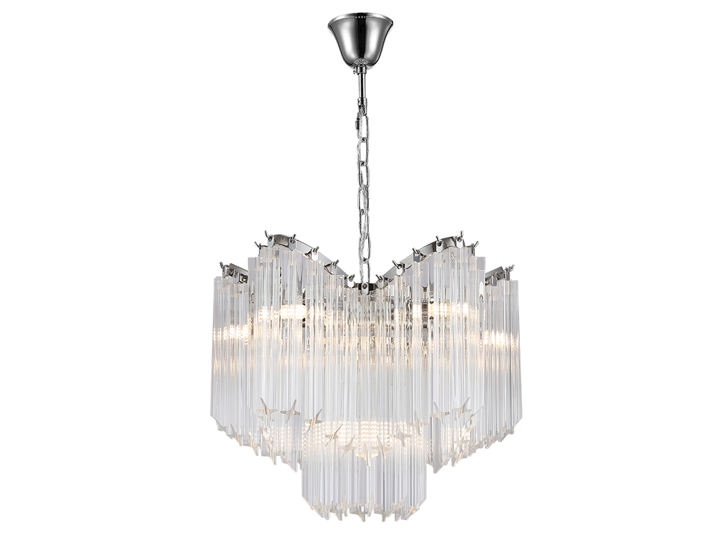 Подвесная люстра Newport Amanda 8906/C nickel М0070328 в #REGION_NAME_DECLINE_PP#