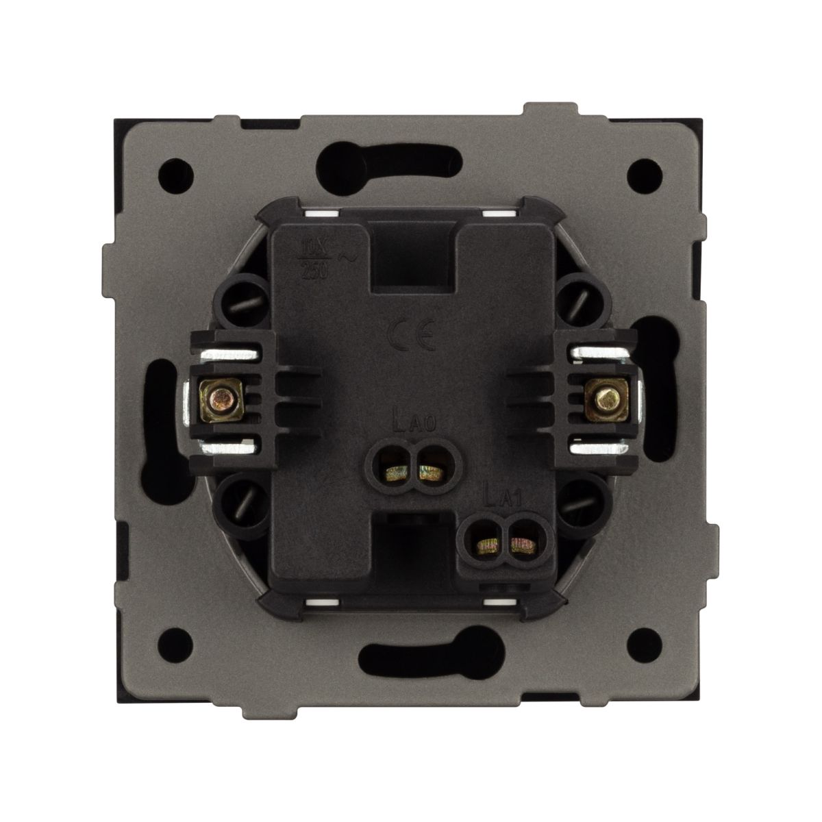 Механизм выключателя одноклавишный перекрёстный Arlight SWT-TENDO-MKX1-SFPL-BK (230V, 10A) 054571 в #REGION_NAME_DECLINE_PP#