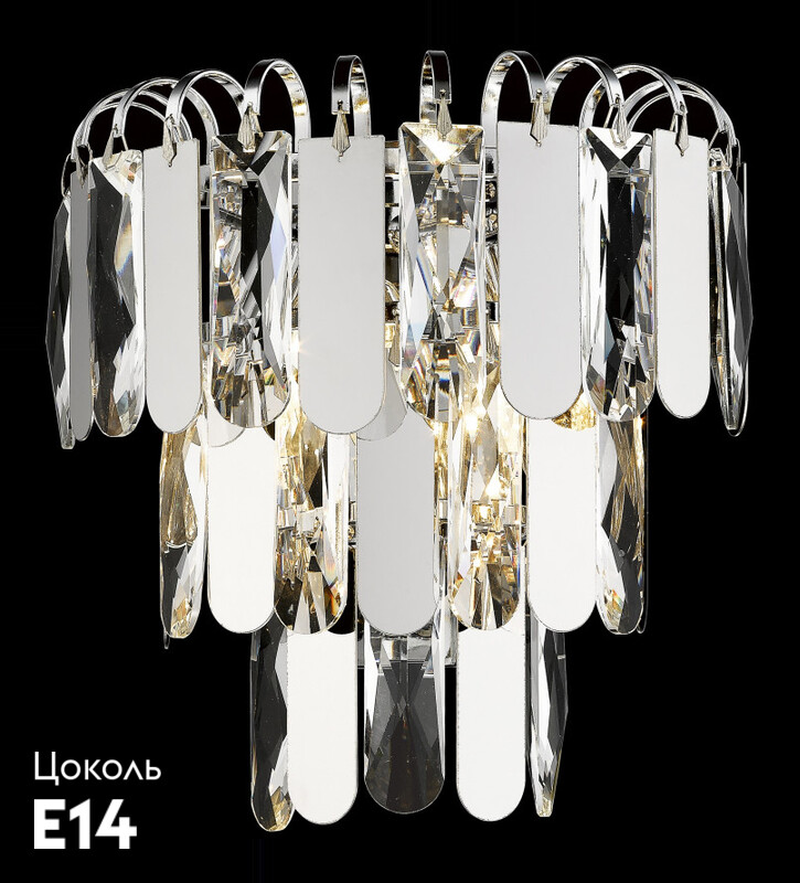 Прозрачное бра WERTMARK WE105.03.101 в #REGION_NAME_DECLINE_PP#