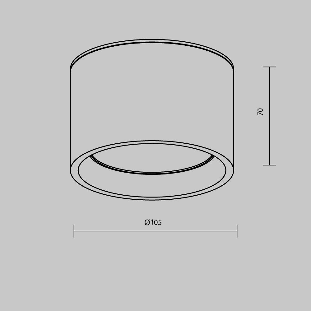 Потолочный светильник Maytoni Technical Ceiling&Wall Hydra C090CL-10W3K-W в Санкт-Петербурге