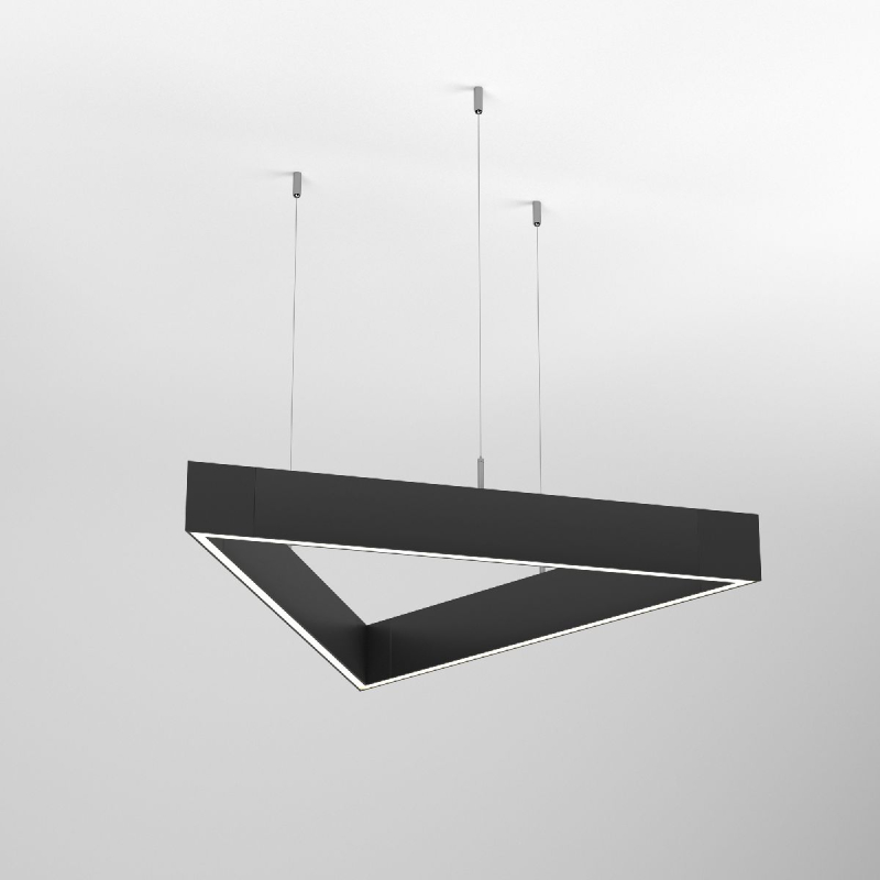 Подвесной светильник Arlight ALT-LINEAIR-TRIANGLE-FLAT-UPDOWN-DIM-1375-130W Warm3000 040636 в Санкт-Петербурге