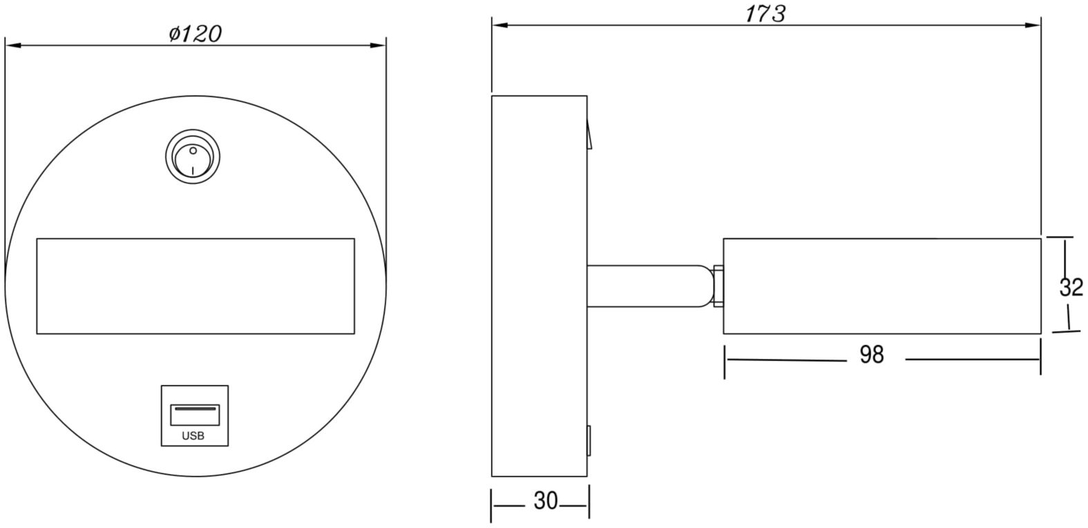 Спот Freya Bit FR10010CW-L6MG в Санкт-Петербурге