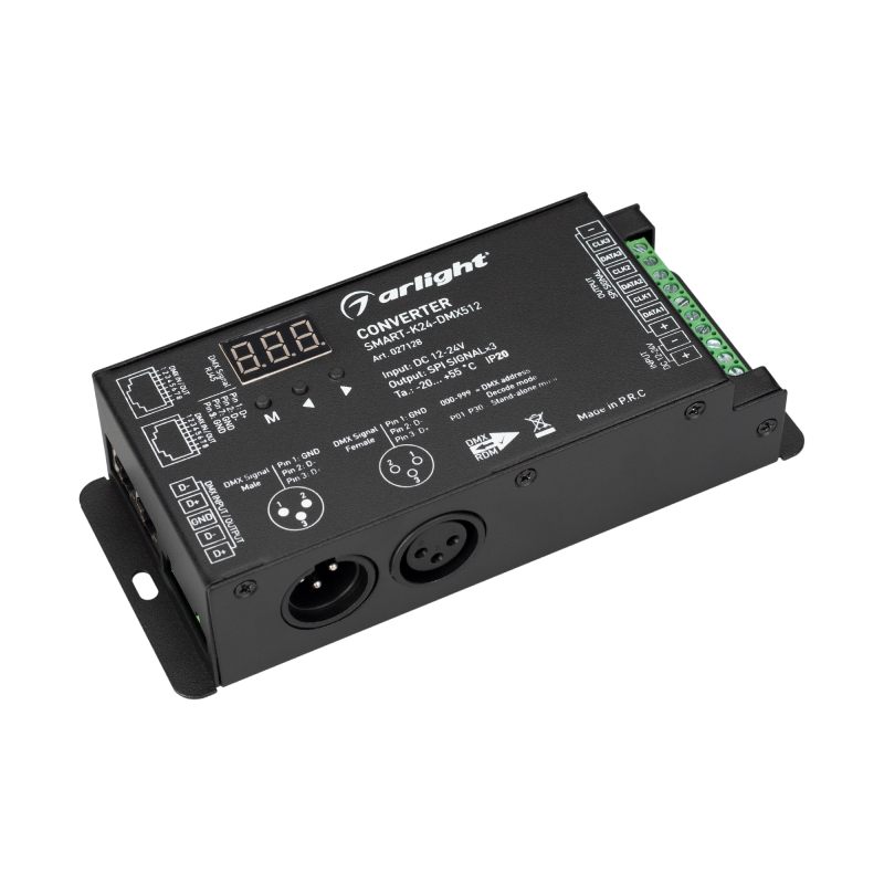 Конвертер Arlight Smart-K24-DMX512 (12-24V, SPI, 2.4G) 027128 в Санкт-Петербурге
