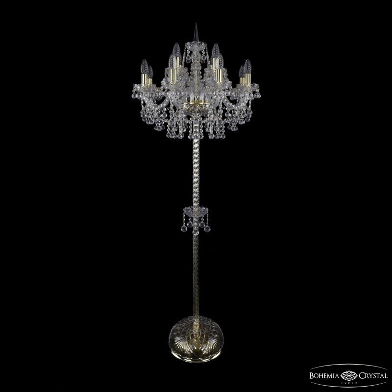 Торшер Bohemia Ivele Crystal 1409T2/8+4/195-165 G в Санкт-Петербурге