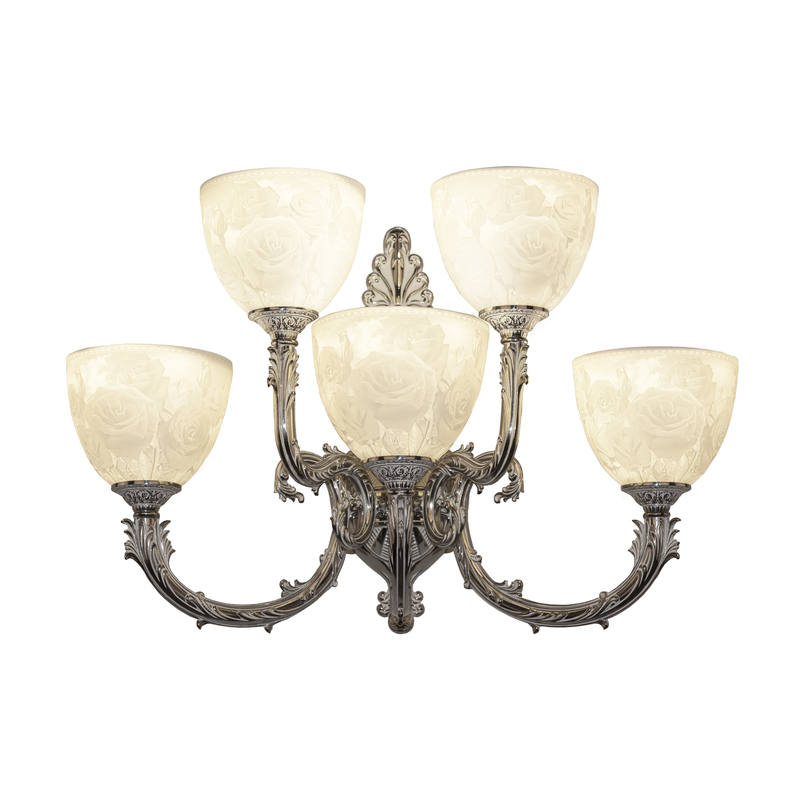 Бра Bohemia Ivele Crystal Florence 7109B15/3+2/210 NW P1 U Rose в Санкт-Петербурге