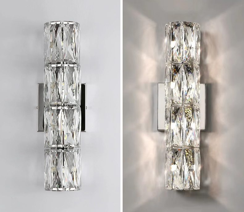 Настенный светильник Delight Collection Wall lamp A06W/4 silver/clear в #REGION_NAME_DECLINE_PP#