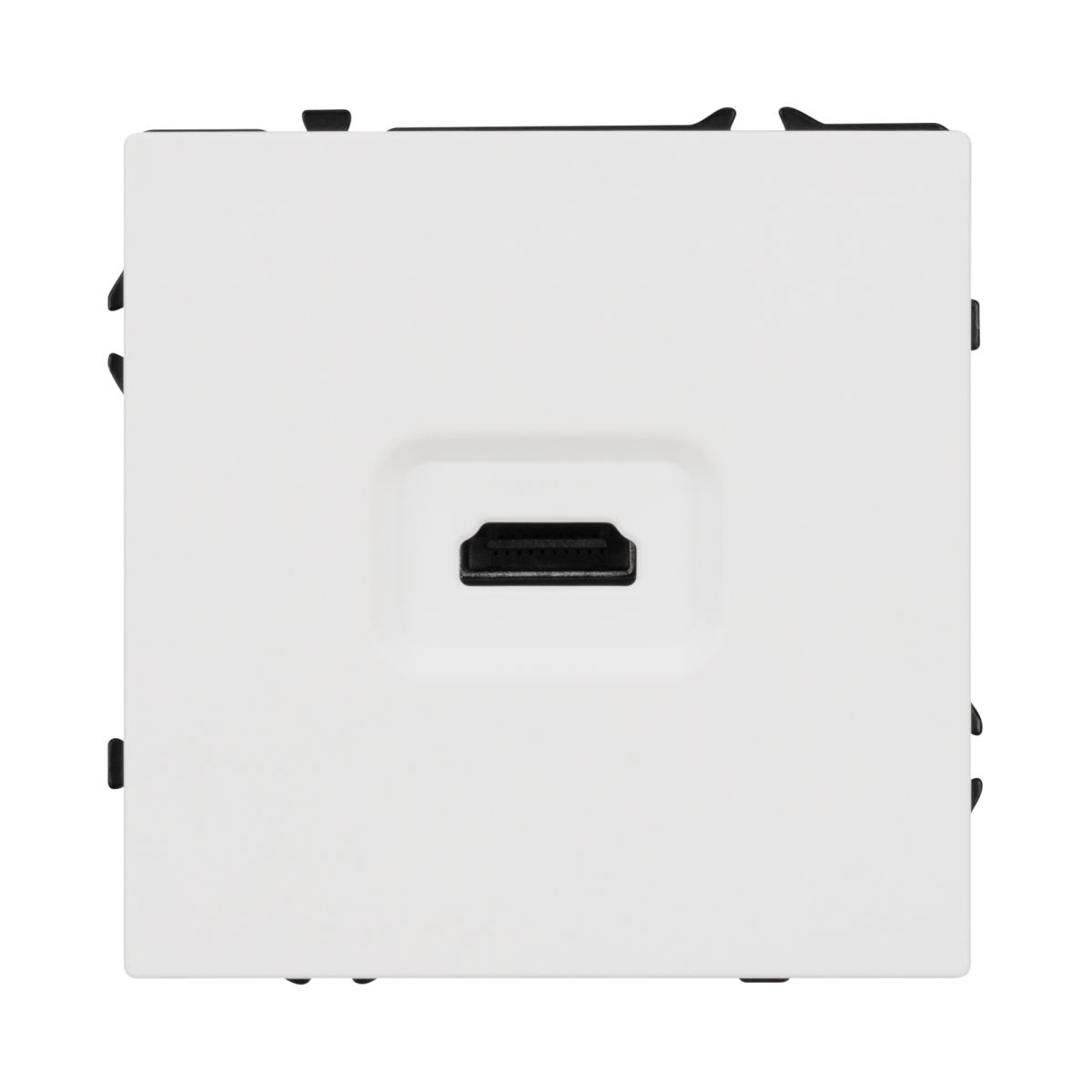 Механизм HDMI розетки Arlight SCT-NOBE-MHD1-SFPL-WH (Белый кварц) 061846 в Санкт-Петербурге