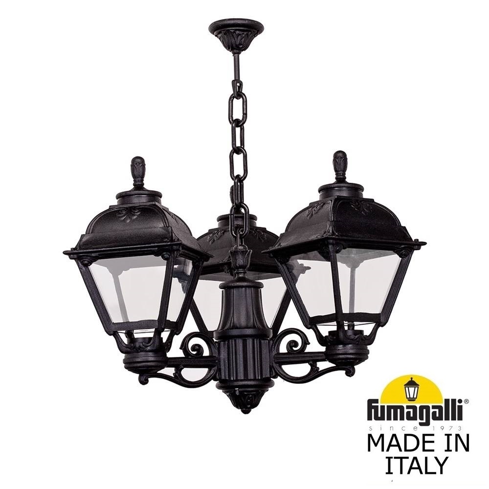 Уличный подвесной светильник Fumagalli SICHEM/CEFA 3L U23.120.S30.AXE27 в Санкт-Петербурге