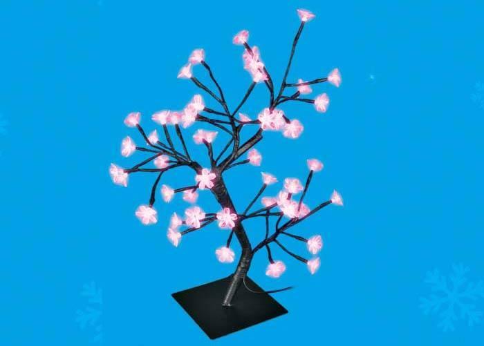 Светодиодное дерево 35x20x45см (UL-00001401) Uniel ULD-T3545-048/SBA PINK IP20 SAKURA в #REGION_NAME_DECLINE_PP#