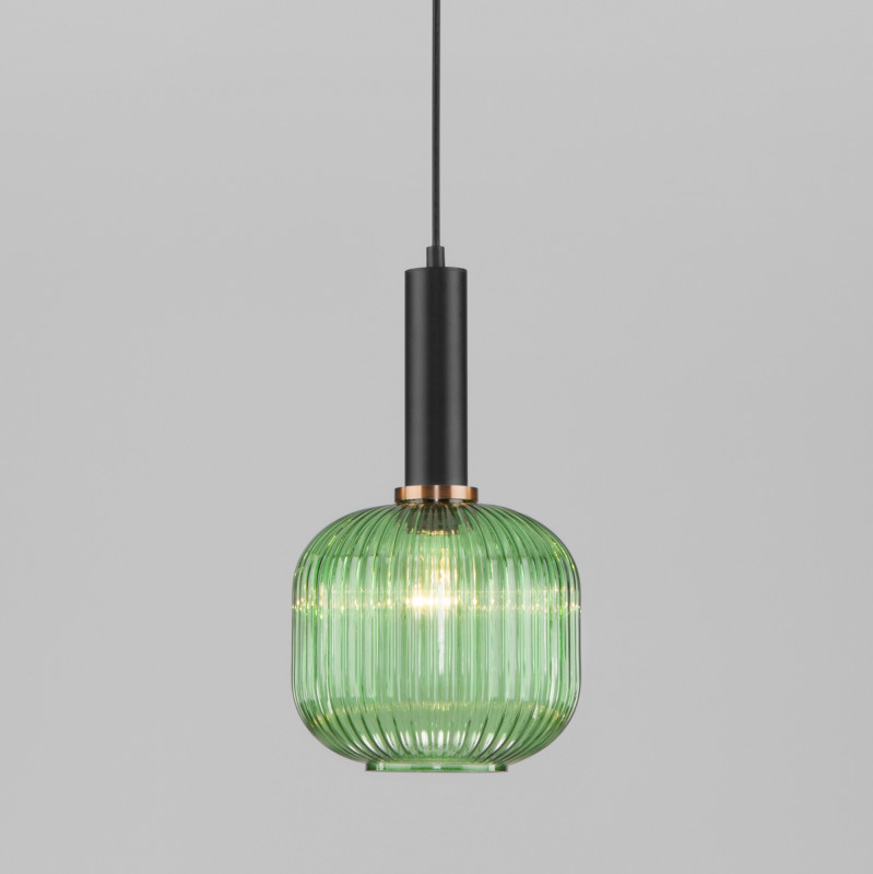 Подвесной светильник Eurosvet 50182/1 зеленый УЦ в Санкт-Петербурге