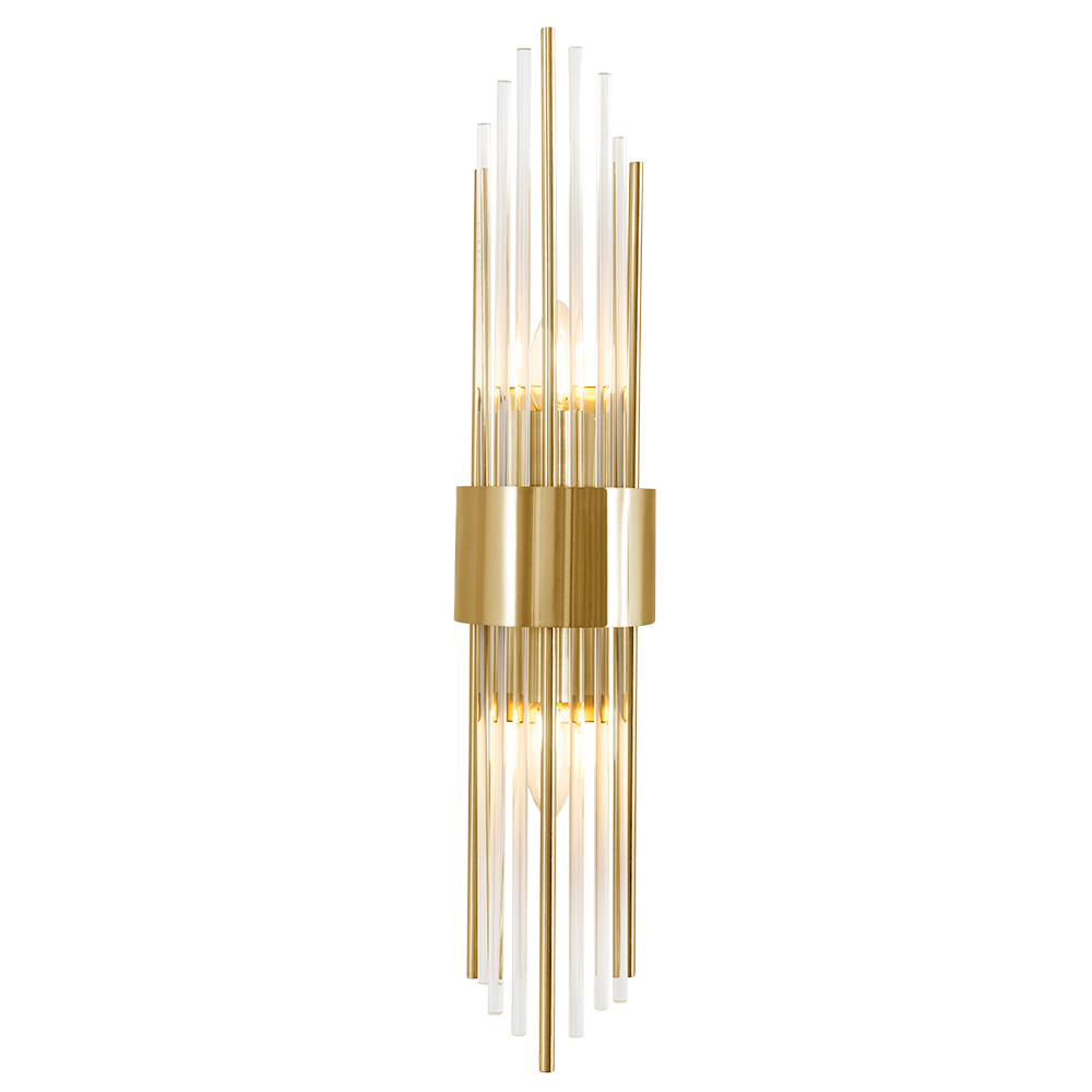 Настенный светильник Crystal Lux ATENTO AP2 BRASS/TRANSPARENTE в Санкт-Петербурге