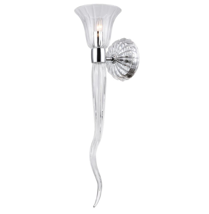 Бра Crystal Lux Linda AP1 Chrome в Санкт-Петербурге