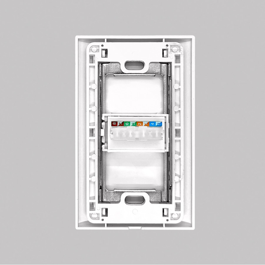 Розетка компьютерная CAT5 (Rj45) SHIN DONG-A Laon WLO-1427-WH в Санкт-Петербурге