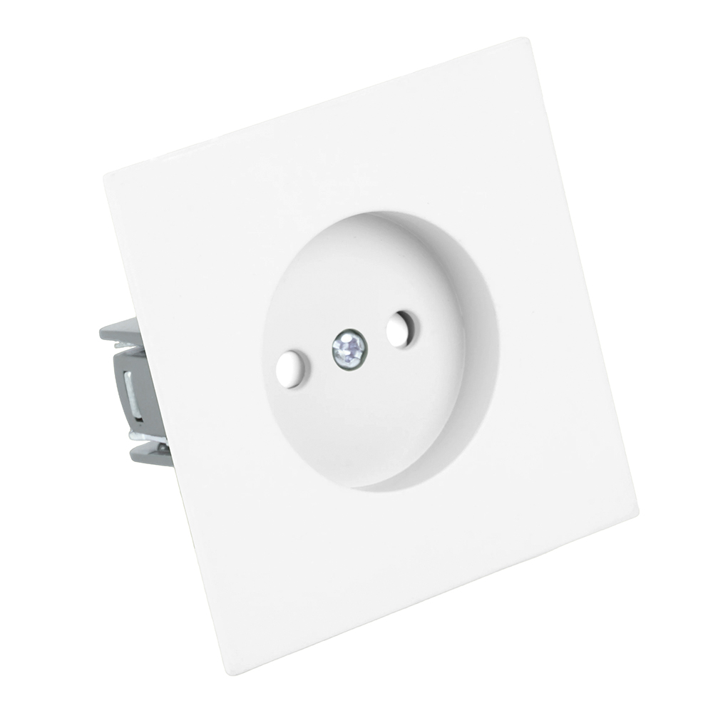 Розетка 1-местная с защитной шторкой (механизм) Stekker б/з Мия 250В 16А RST16-3109-01 белая магнолия 50439 в #REGION_NAME_DECLINE_PP#