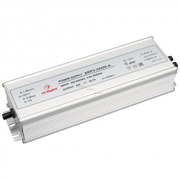 Блок питания Arlight ARPV-24400-A 24V 400W IP67 16,7A 026456(1) в #REGION_NAME_DECLINE_PP#