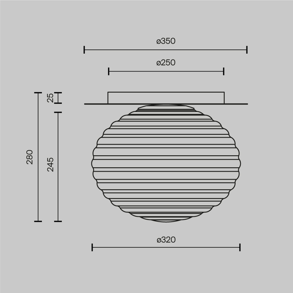 Потолочный светильник Maytoni Reels MOD268CL-01B в #REGION_NAME_DECLINE_PP#