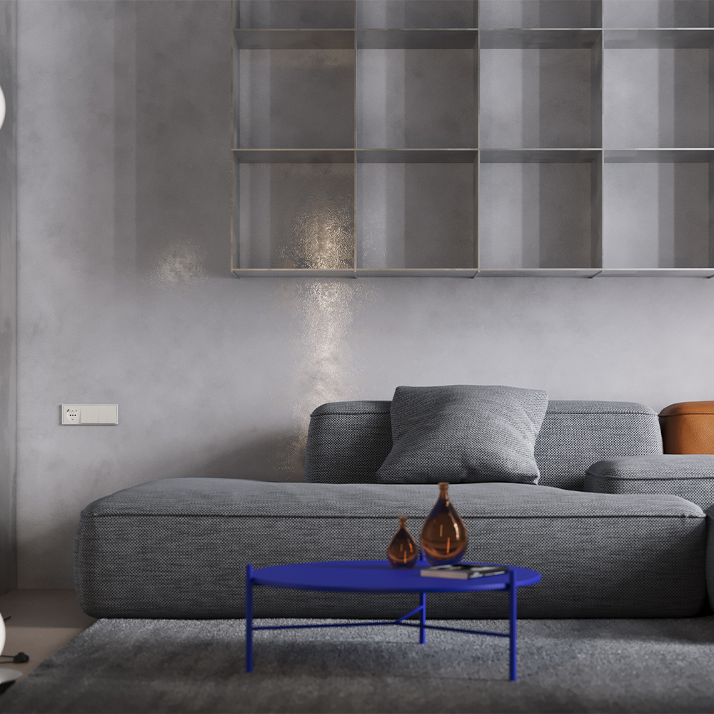 Клавиши для выключателя/переключателя двухклавишного Voltum S70 (хлопок) VLS000313 в Санкт-Петербурге