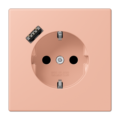 Розетка 2K+З USB Typ A Jung LC1520-18A231 в Санкт-Петербурге