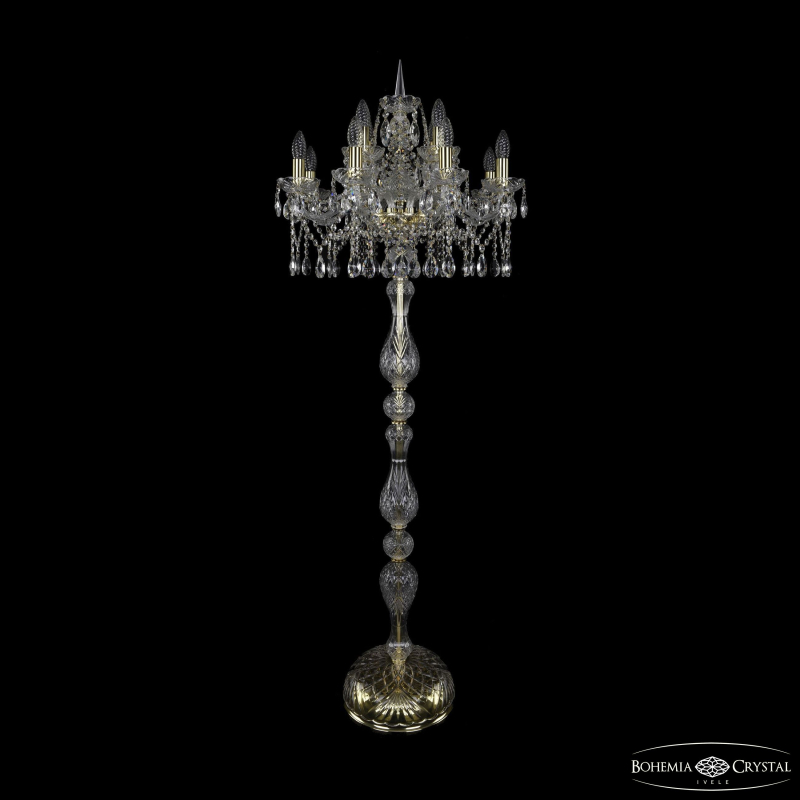 Торшер Bohemia Ivele Crystal 1413T1/8+4/200-165 G в Санкт-Петербурге