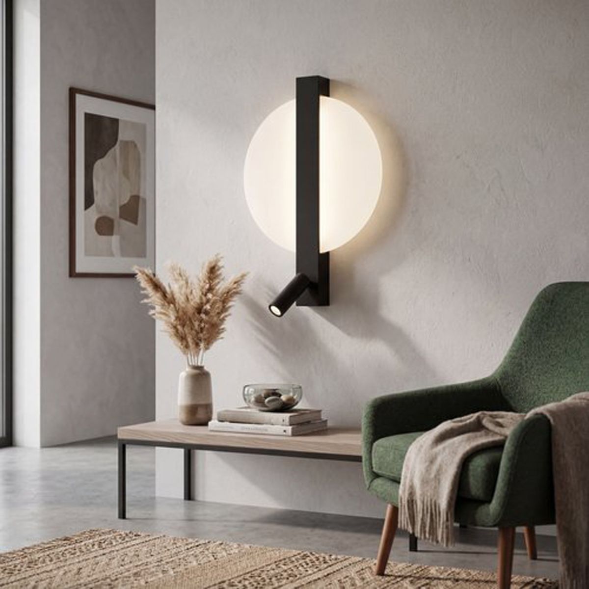 Настенный светильник Reluce 86212-9.2-001CT LED8+3W BK в Санкт-Петербурге