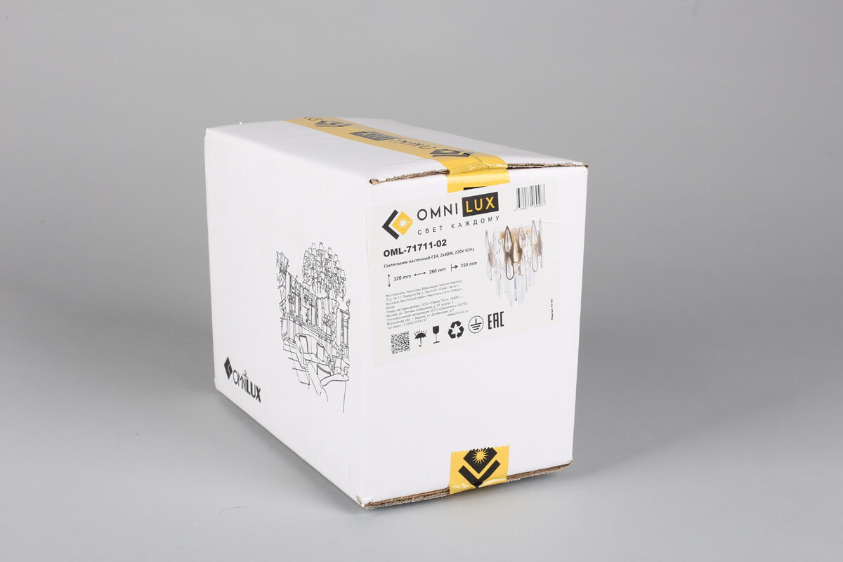 Бра Omnilux OML-71711-02 в #REGION_NAME_DECLINE_PP#