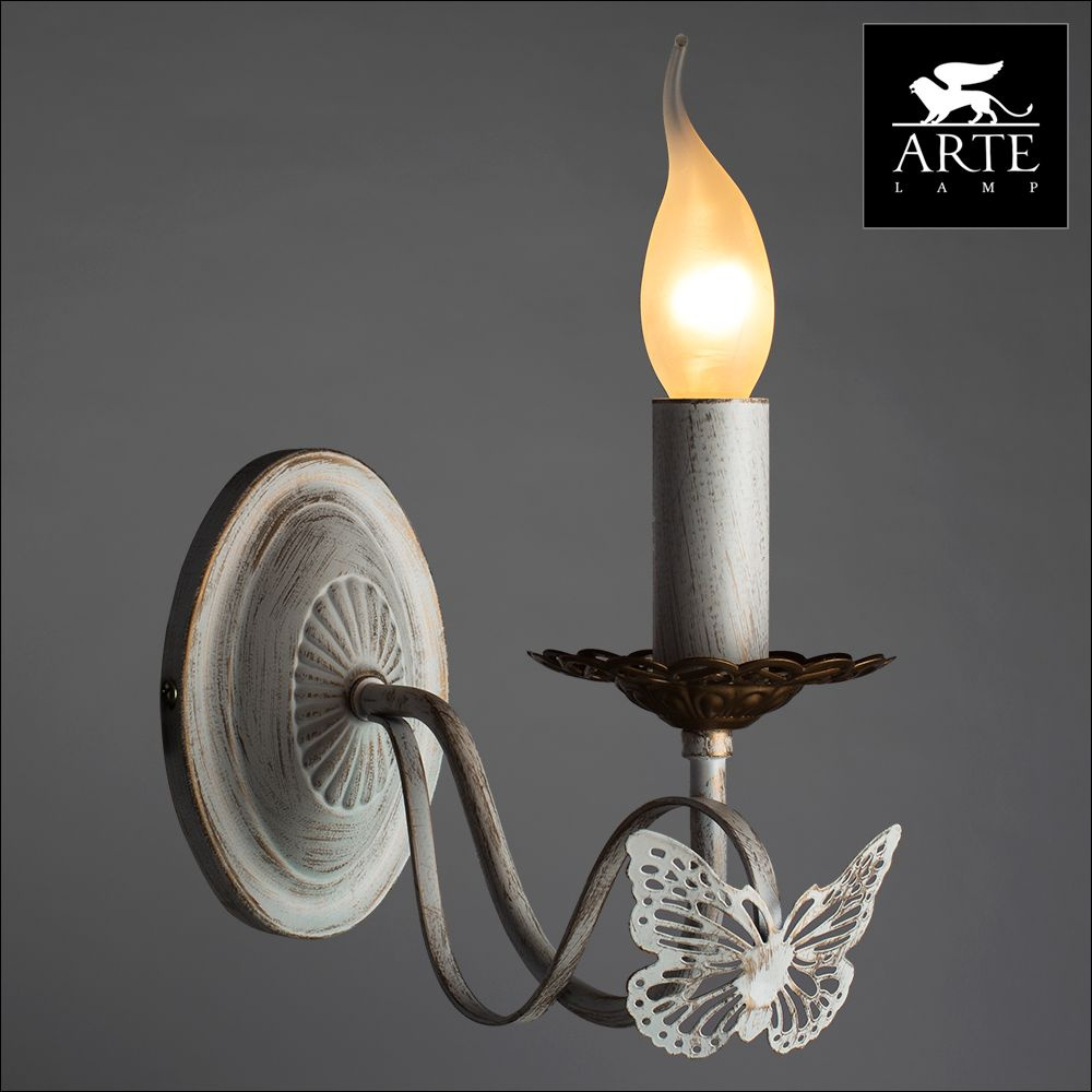 Бра Arte Lamp 27 A6114AP-1WG в Санкт-Петербурге