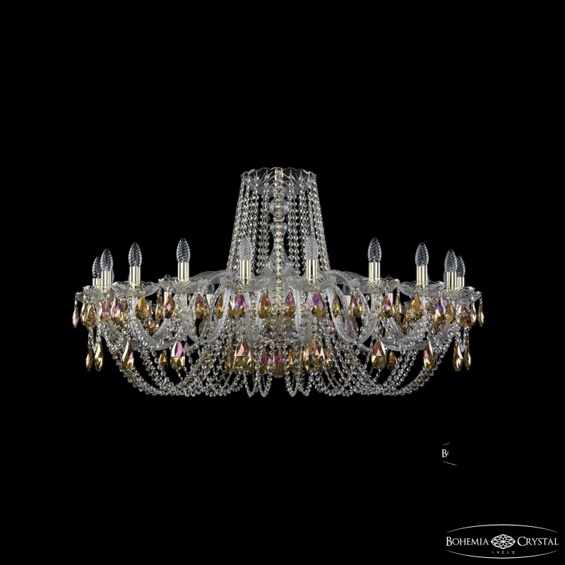 Подвесная люстра Bohemia Ivele Crystal 1402/20/400 G K777 в Санкт-Петербурге